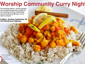 Worship Community Curry Night @ Winnipeg | Manitoba | Canada