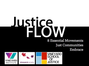 Justice Flow: 8 Essential Movements @ Winnipeg Centre Vineyard - Flatlanders Studio | Winnipeg | Manitoba | Canada
