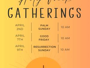 Good Friday Gathering